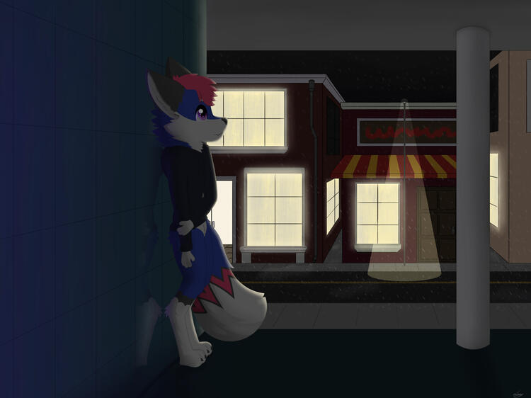 Oc by @ThePinkRedFur Oc by @ThePinkRedFur